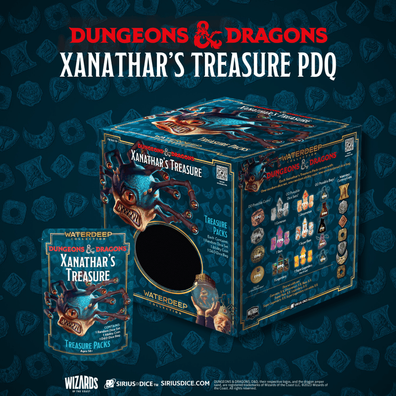 Dungeons & Dragons Xanathar's Treasure Packs - Cartes Sportives Rive Sud