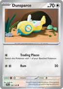 Dunsparce [120/159] - Cartes Sportives Rive Sud