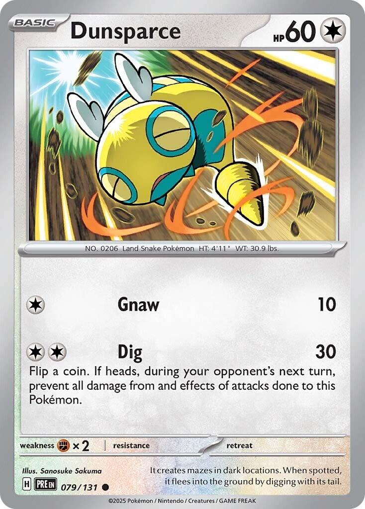 Dunsparce [PRE - 079/131] - Cartes Sportives Rive Sud