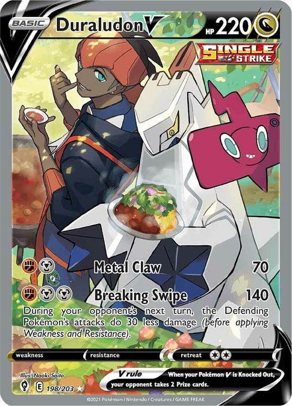 Duraludon V (Alternate Full Art) [SWSH07 - 198] - Cartes Sportives Rive Sud