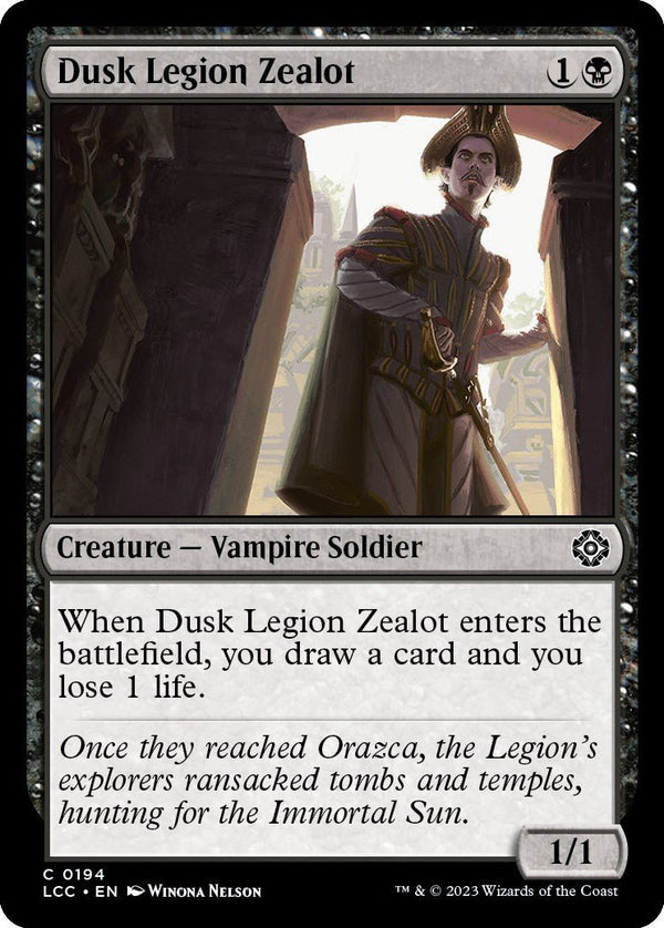 Dusk Legion Zealot [LCC - 194] - Cartes Sportives Rive Sud