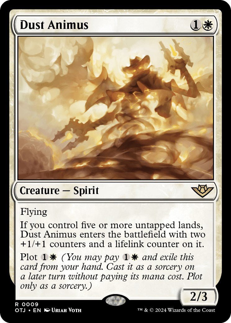 Dust Animus [OTJ - 9] - Cartes Sportives Rive Sud