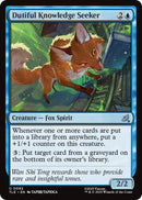 Dutiful Knowledge Seeker [TLE - 92] - Cartes Sportives Rive Sud