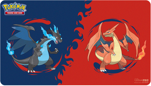 Ultra Pro Playmat Pokemon Mega Charizard X & Mega Charizard Y (Pre-Order)
