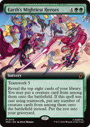 Earth's Mightiest Heroes (Extended Art) [MSH - 413] - Cartes Sportives Rive Sud
