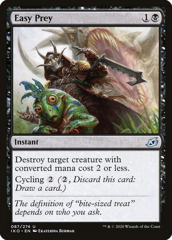 Easy Prey [IKO - 87] - Cartes Sportives Rive Sud