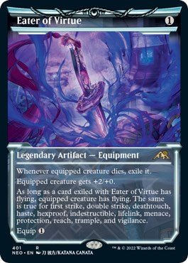 Eater of Virtue (Showcase) [NEO - 401] - Cartes Sportives Rive Sud