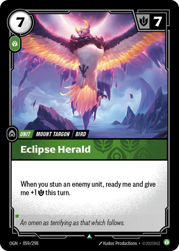 Eclipse Herald [OGN - 059/298] - Cartes Sportives Rive Sud