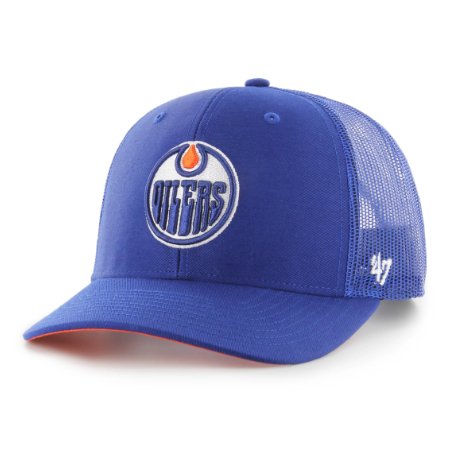 Edmonton Oilers 47Brand Trucker Blue - Cartes Sportives Rive Sud