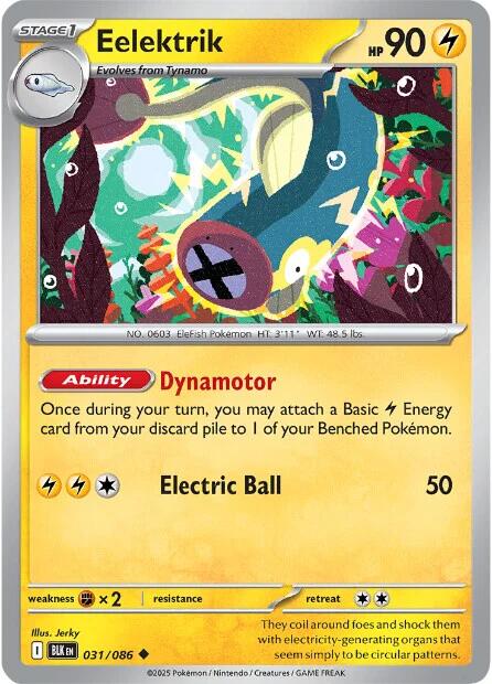 Eelektrik [BLK - 031/086] - Cartes Sportives Rive Sud