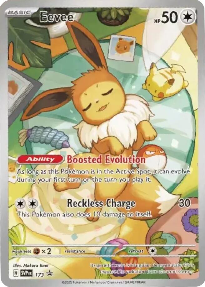 Eevee - 173 [SVP - 173] - Cartes Sportives Rive Sud