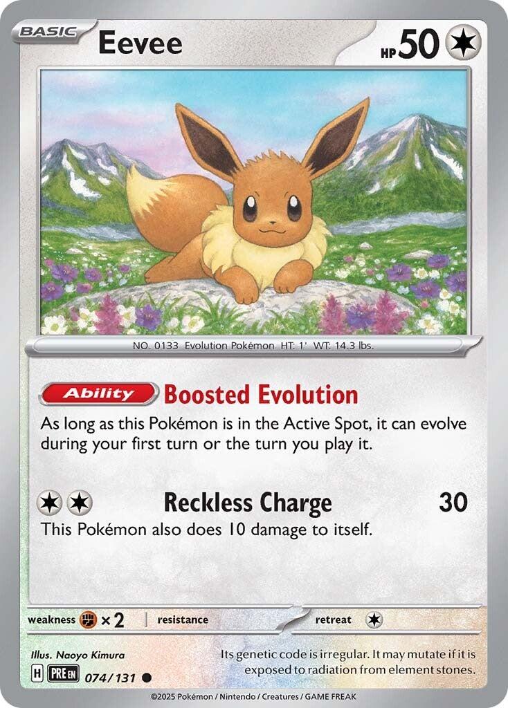 Eevee [PRE - 074/131] - Cartes Sportives Rive Sud