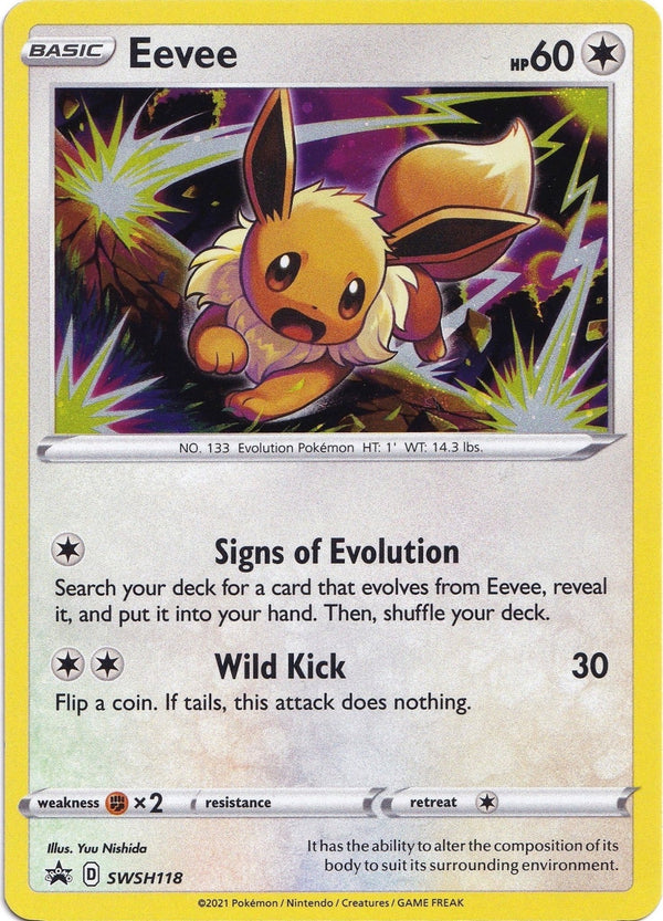 Eevee - SWSH118 [SWSD - SWSH118] - Cartes Sportives Rive Sud