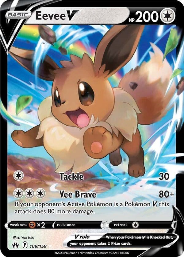 Eevee V [CRZ - 108/159] - Cartes Sportives Rive Sud