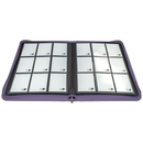 Classeur zippé Ultra Pro Zip Binder Pro Vivid 9 pochettes violet