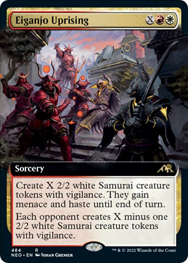 Eiganjo Uprising (Extended Art) [NEO - 484] - Cartes Sportives Rive Sud