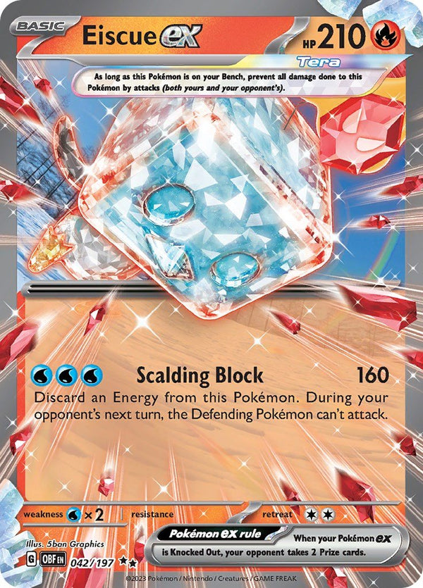 Eiscue ex [OBF - 042/197] - Cartes Sportives Rive Sud