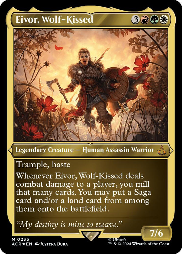 Eivor, Wolf - Kissed (Foil Etched) [ACR - 235] - Cartes Sportives Rive Sud