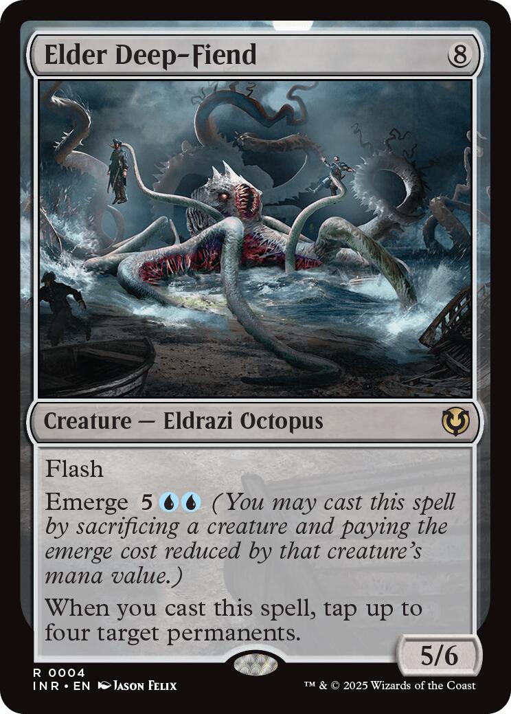 Elder Deep - Fiend [INR - 4] - Cartes Sportives Rive Sud