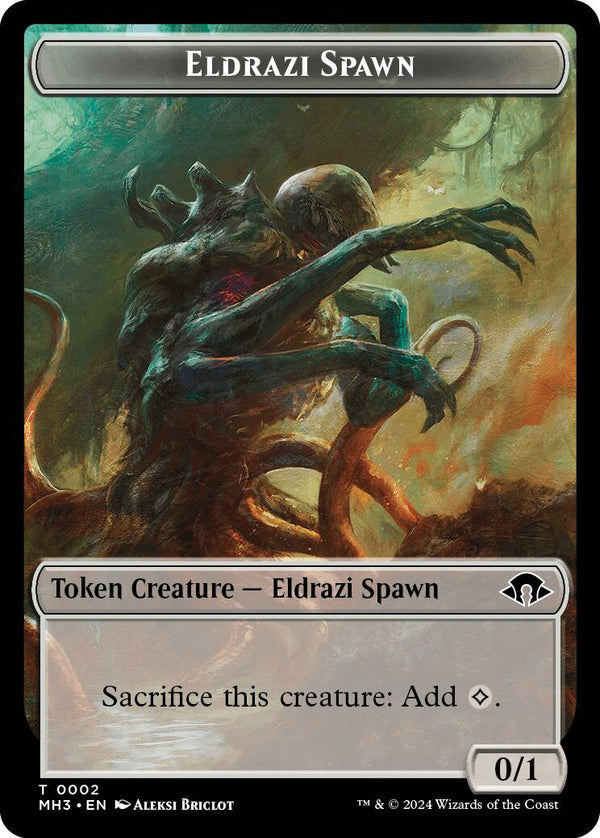 Eldrazi Spawn // Insect (0027) Double - Sided Token [MH3 - 2 // 27] - Cartes Sportives Rive Sud