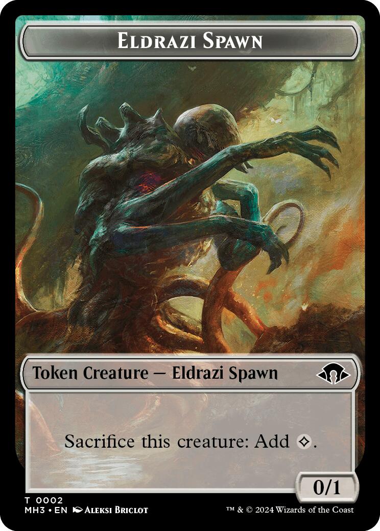 Eldrazi Spawn // Kraken Double - Sided Token [MH3 - 2 // 11] - Cartes Sportives Rive Sud