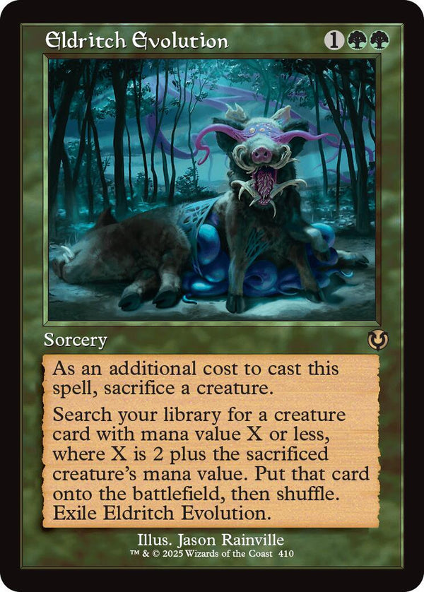 Eldritch Evolution (Retro Frame) [INR - 410] - Cartes Sportives Rive Sud