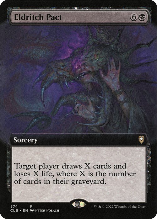 Eldritch Pact (Extended Art) [CLB - 574] - Cartes Sportives Rive Sud