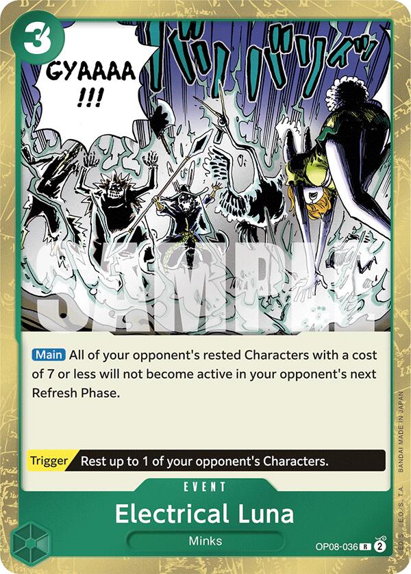 Electrical Luna [OP08 - OP08 - 036] - Cartes Sportives Rive Sud