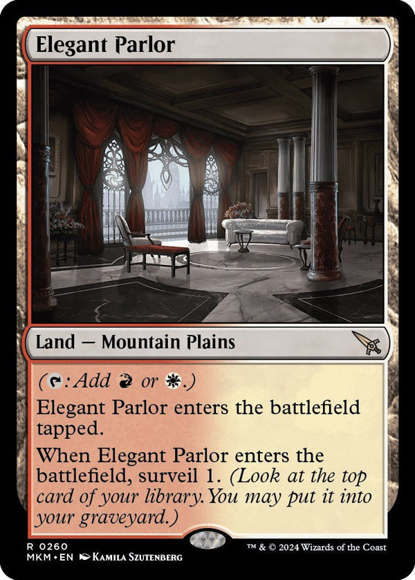 Elegant Parlor [MKM - 260] - Cartes Sportives Rive Sud