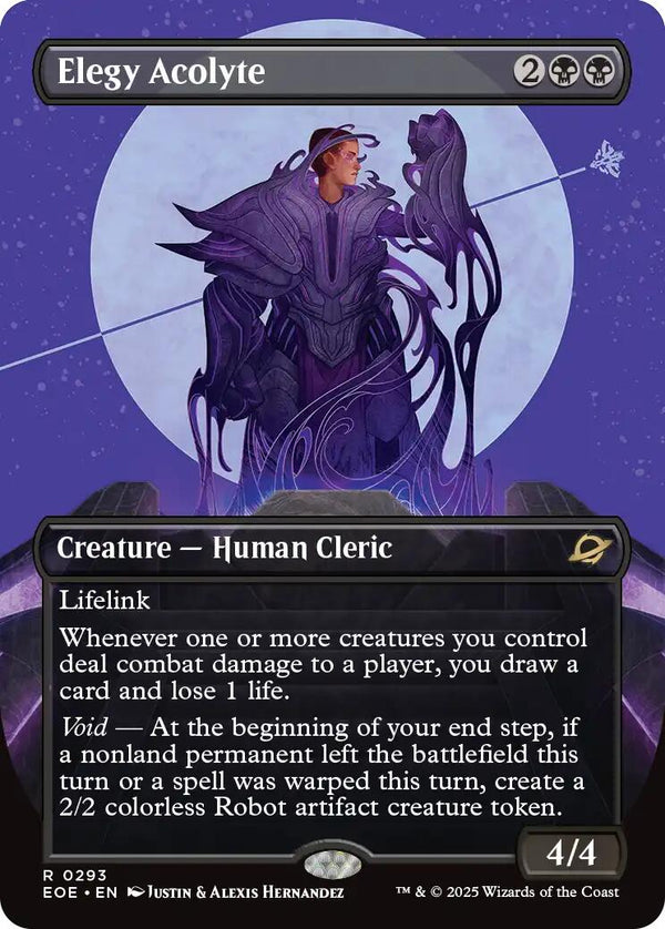 Elegy Acolyte (Borderless) [EOE - 293] - Cartes Sportives Rive Sud