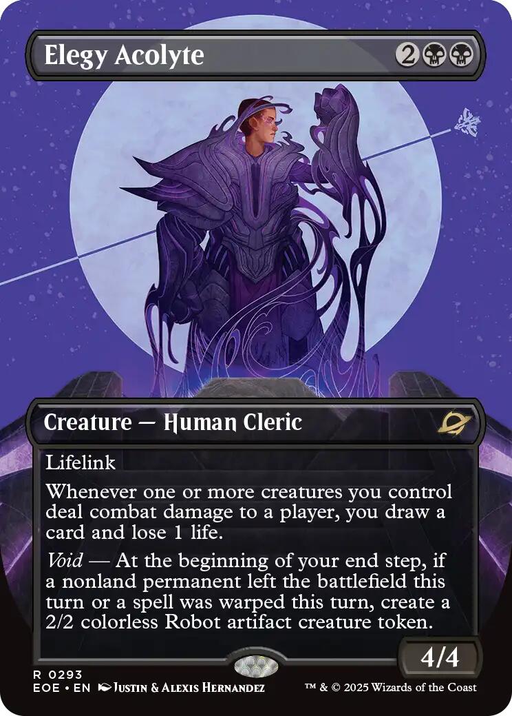 Elegy Acolyte (Borderless) [EOE - 293] - Cartes Sportives Rive Sud