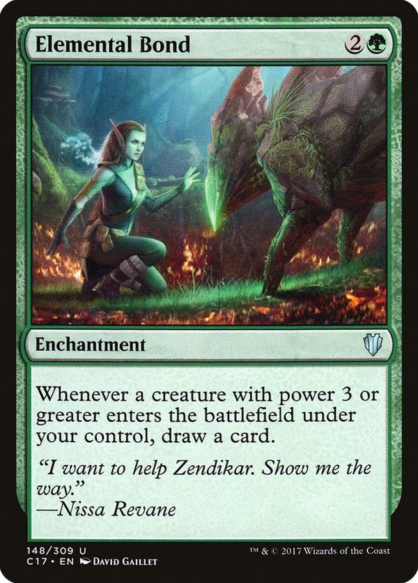 Elemental Bond [C17 - 148] - Cartes Sportives Rive Sud