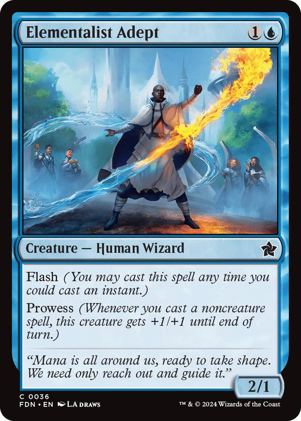 Elementalist Adept [FDN - 36] - Cartes Sportives Rive Sud