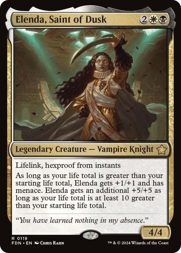 Elenda, Saint of Dusk [FDN - 119] - Cartes Sportives Rive Sud