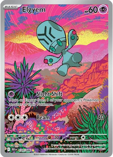 Elgyem - 120/086 [BLK - 120/086] - Cartes Sportives Rive Sud