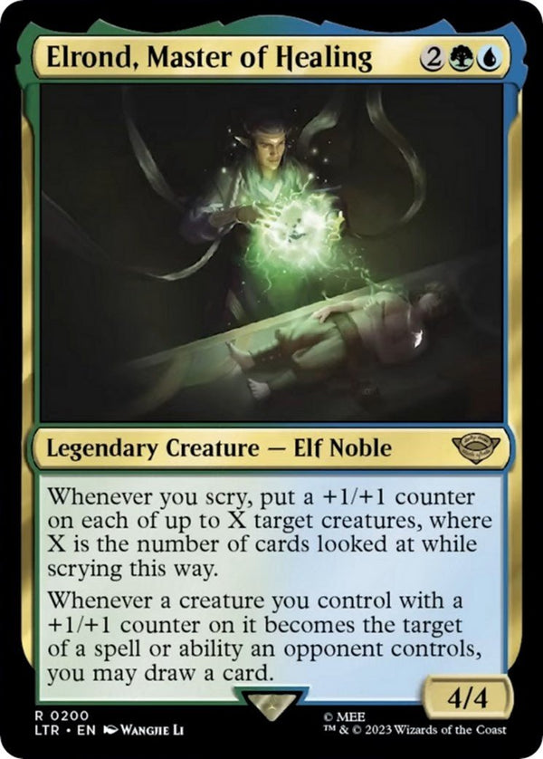 Elrond, Master of Healing [LTR - 200] - Cartes Sportives Rive Sud