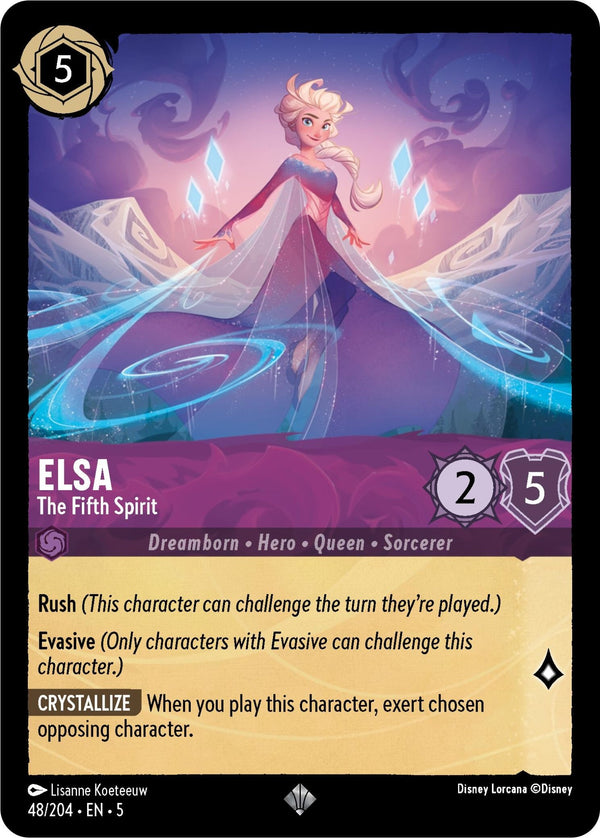Elsa - The Fifth Spirit [5 - 48/204] - Cartes Sportives Rive Sud
