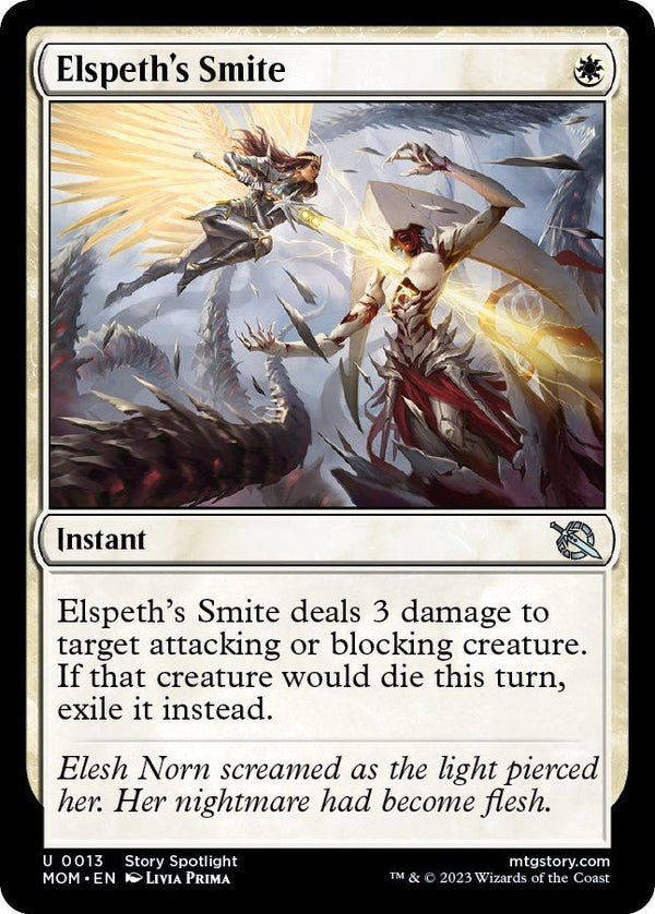 Elspeth's Smite [MOM - 13] - Cartes Sportives Rive Sud