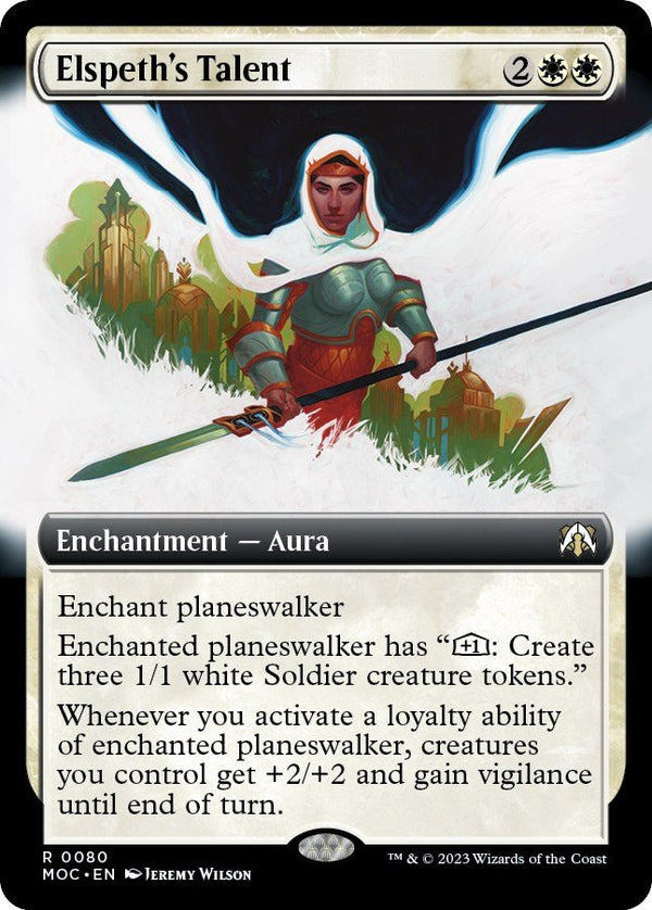 Elspeth's Talent (Extended Art) [MOC - 80] - Cartes Sportives Rive Sud