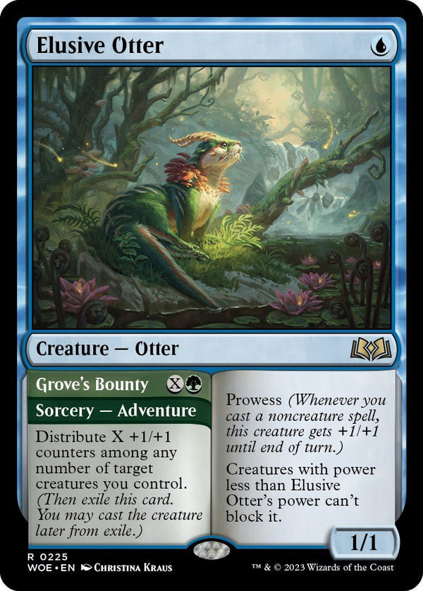 Elusive Otter [WOE - 225] - Cartes Sportives Rive Sud