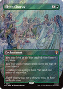 Elven Chorus (Borderless) (Surge Foil) [HOC - 66] - Cartes Sportives Rive Sud