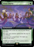 Elven Chorus (Extended Art) (Surge Foil) [LTR - 775] - Cartes Sportives Rive Sud