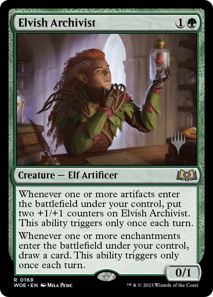 Elvish Archivist [PPWOE - 168] - Cartes Sportives Rive Sud