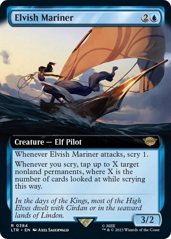 Elvish Mariner (Extended Art) [LTR - 384] - Cartes Sportives Rive Sud