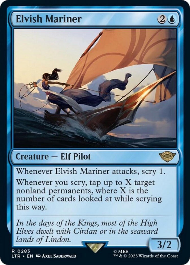 Elvish Mariner [LTR - 283] - Cartes Sportives Rive Sud
