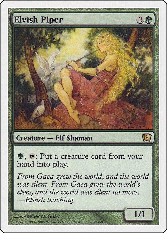 Elvish Piper [9ED - 239] - Cartes Sportives Rive Sud