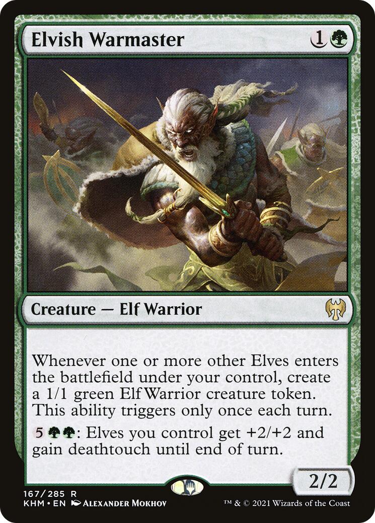 Elvish Warmaster [KHM - 167] - Cartes Sportives Rive Sud