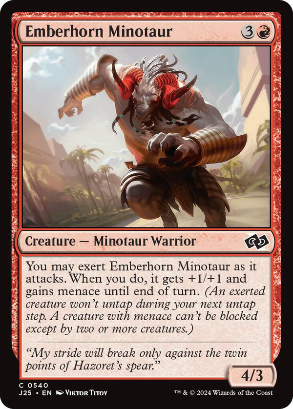Emberhorn Minotaur [J25 - 540] - Cartes Sportives Rive Sud