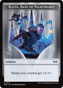 Emblem - Kaito, Bane of Nightmares // Gremlin Double - Sided Token [DSK - 17 // 11] - Cartes Sportives Rive Sud
