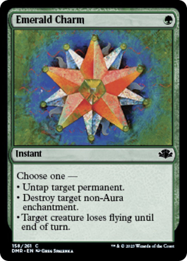 Emerald Charm [DMR - 158] - Cartes Sportives Rive Sud